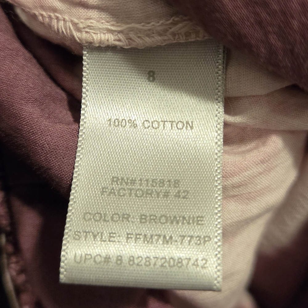 HOST PICK! 🎉🎊Metro 7 Mauve & White Tie-Dye Midi Summer Dress Sz8 - Picture 10 of 10